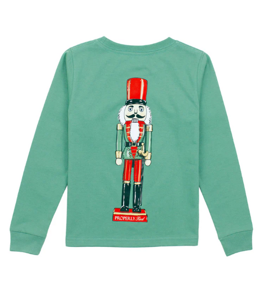 Properly Tied Baby Nutcracker Long Sleeve Ivy