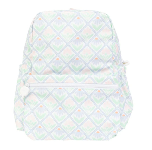Apple of My Isla The Small Backpack--Pastel Floral