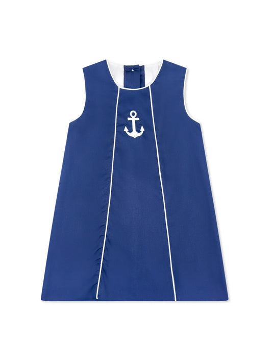 Lullaby Set Amelia Dress with Anchor