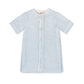 Lullaby Set Welcome Little One Daygown--Baby Blue Minigingham