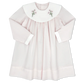 Lullaby Set Sandra Dress Long Sleeve Blessing Pink Batiste Flowers