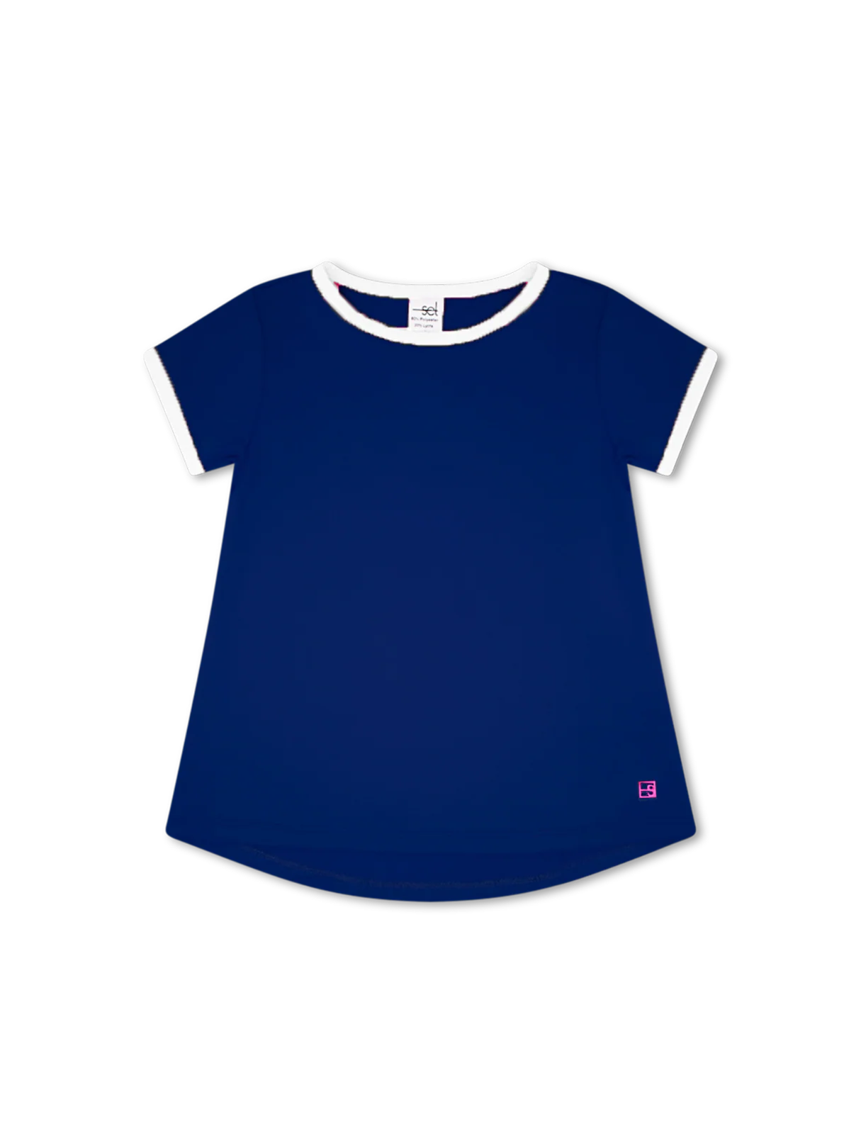 Set Athletics Bridget Basic Tee--Nantucket Navy