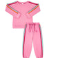 Set Athletics Savannah Jogger Set, Taffy Pink, Strawberry Pink