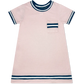 Set Athletics Landry Dress, Primrose Pink, Navy