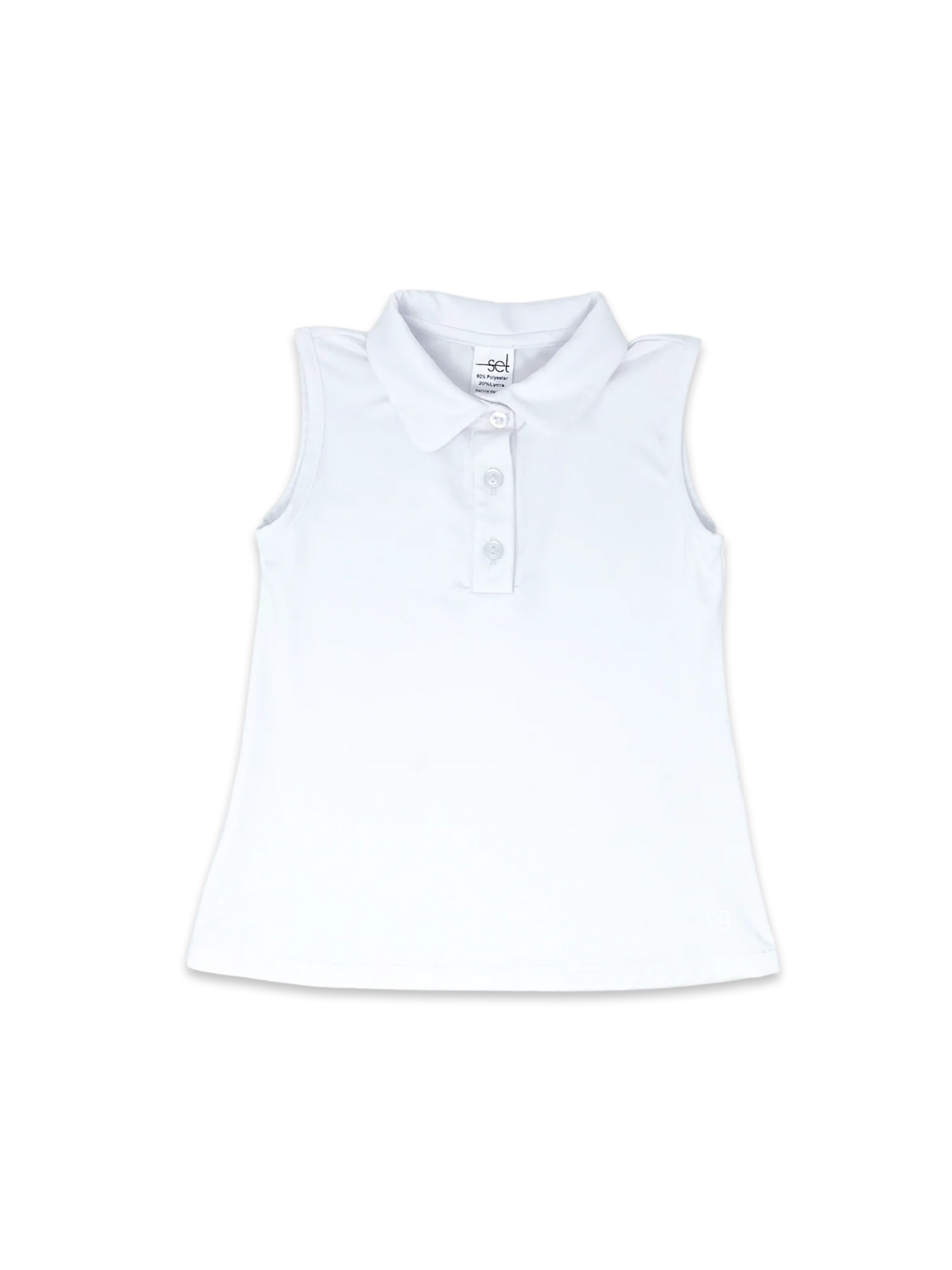 Set Athletics Gabby Tank, Pure Coconut