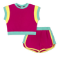 Set Athletics Ellie Everyday Set Power Pink, Totally Turquoise Sunshine Yellow