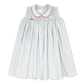 Lullaby Set Ella Dress - Brentwood Blue Pique, Sailboat