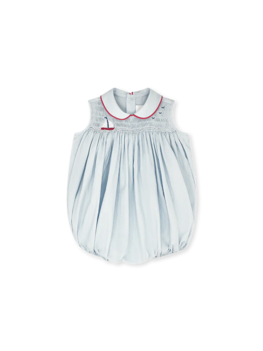 Lullaby Set Beckett Bubble - Brentwood Blue Pique, Sailboat