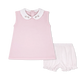Lullaby Set Brooklyn Bloomer Set--Palmer Pink Pima