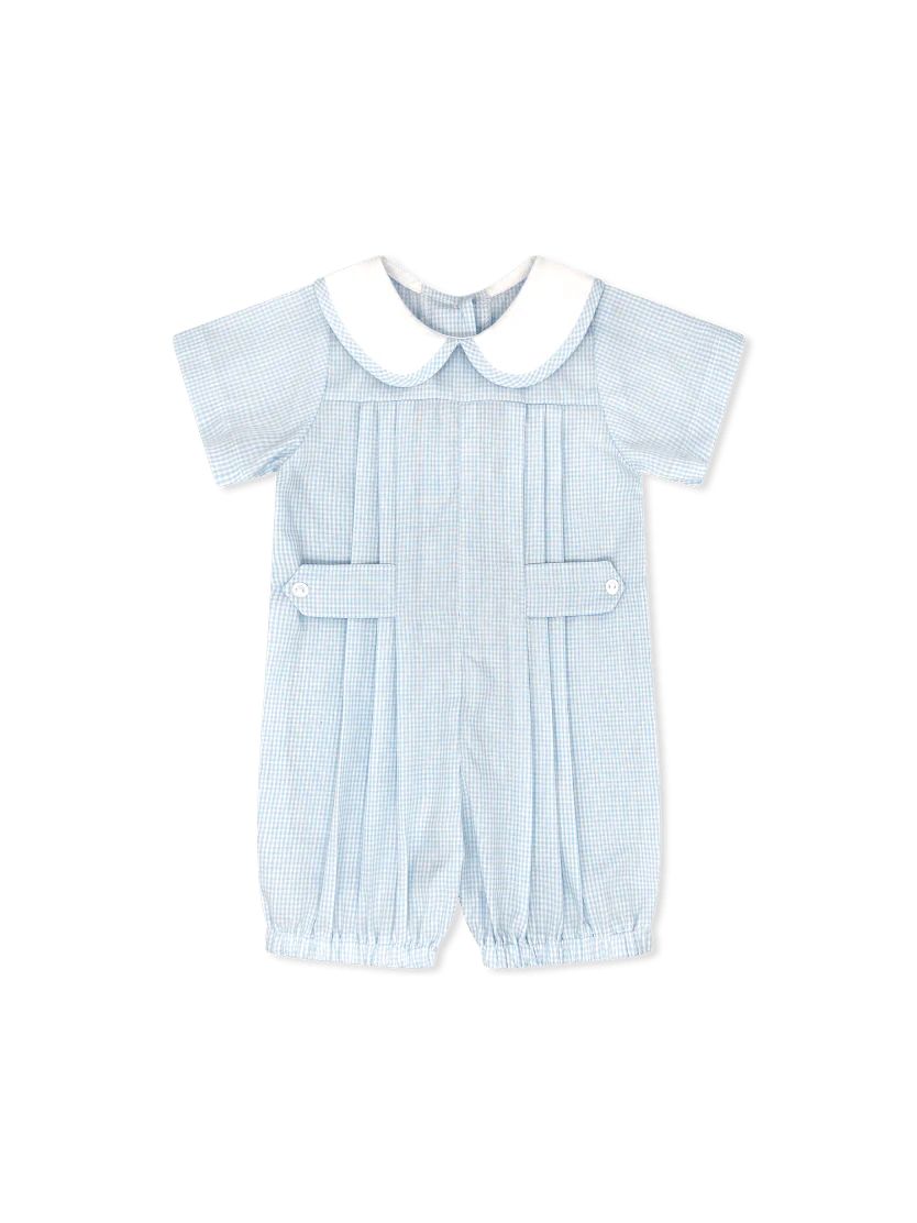 Lullaby Set Andrew Bubble - Baker Blue Minigingham