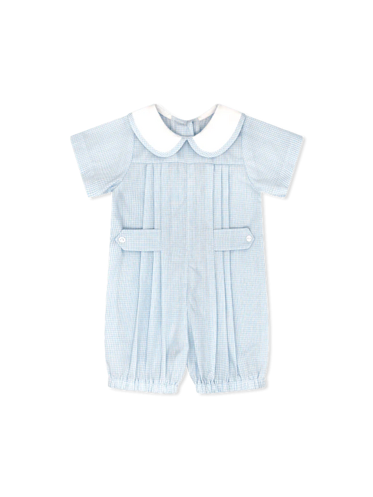 Lullaby Set Andrew Bubble - Baker Blue Minigingham