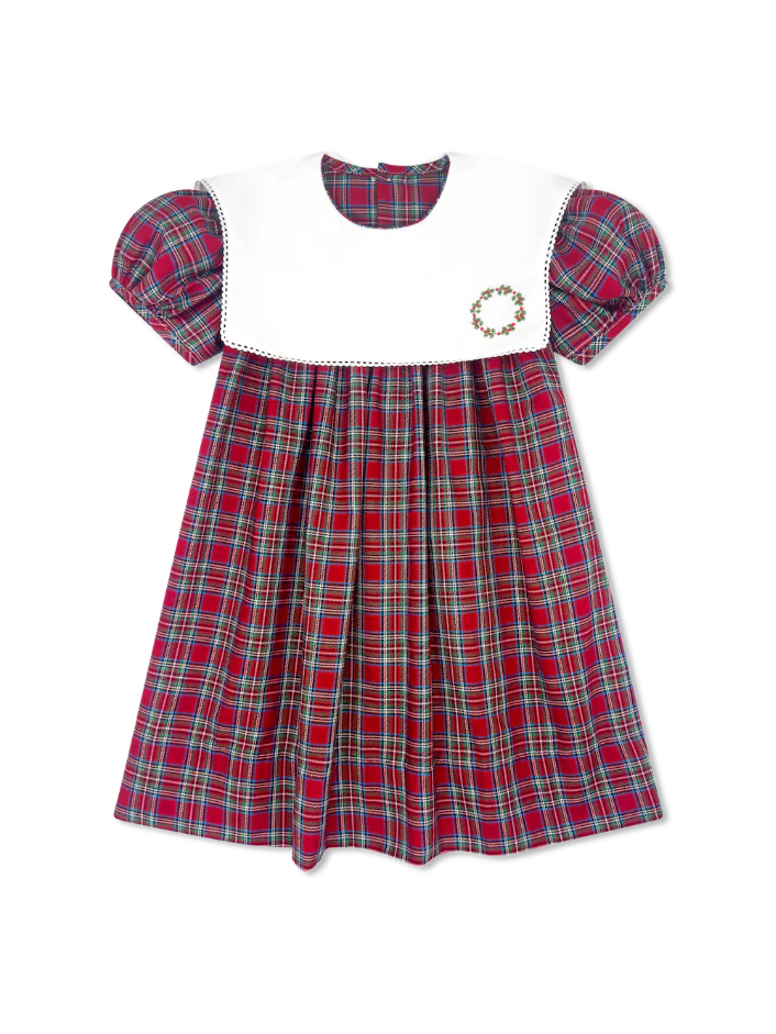 Lullaby Set Hope Chest Dress--Woodstock Plaid