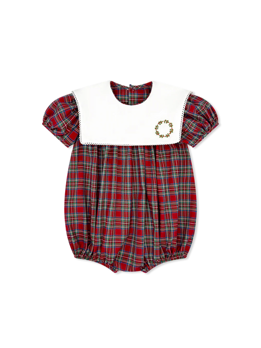 Lullaby Set Hope Chest Bubble--Woodstock Plaid, Wreath