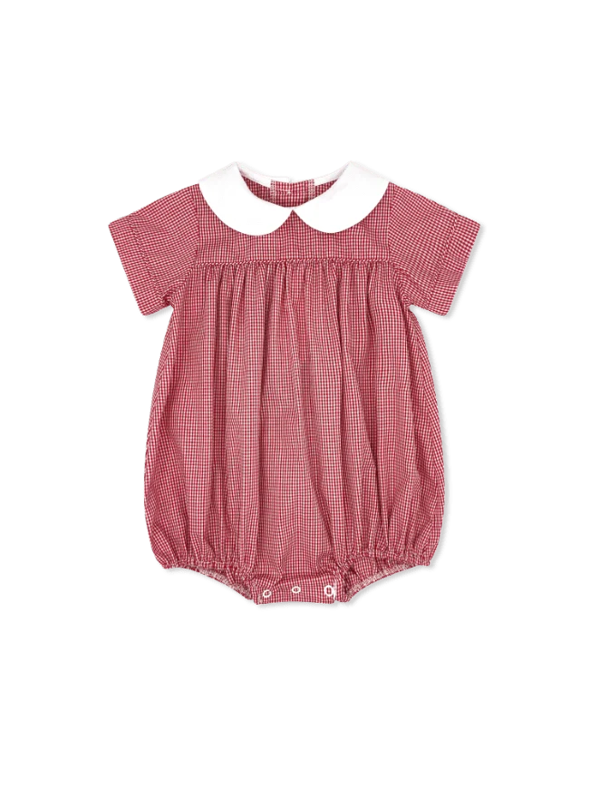 Lullaby Set Covington Bubble--Ramsey Red Minigingham