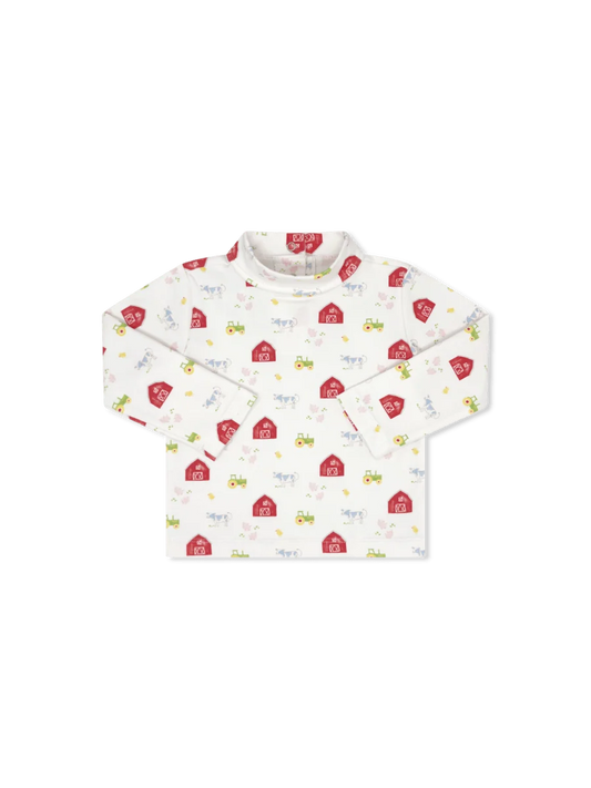 Lullaby Set Tiny Tot Turtleneck--Barnyard Tales