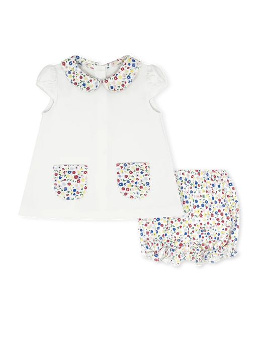 Lullaby Set Blessings Bloomer/Short Set--Homeroom Blooms