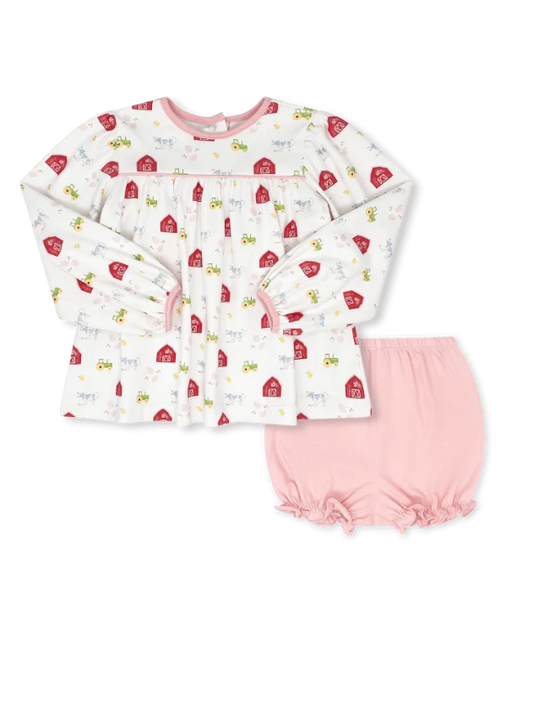 Lullaby Set Betsy Bloomer Set Long Sleeve--Barnyard Tales
