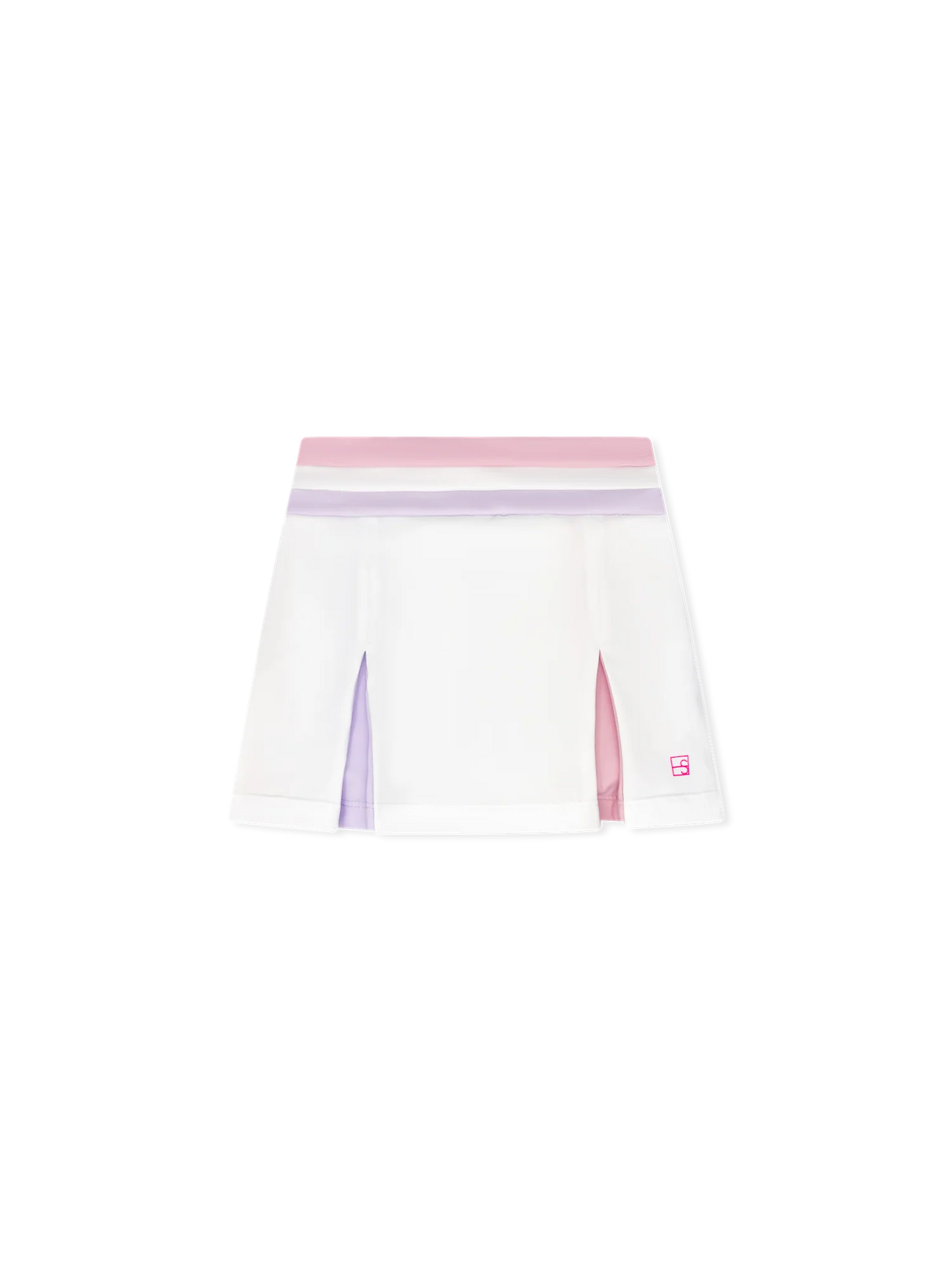 Set Fashions Set Athletics Courtney Skort--Coconut, Cotton Candy Pink, Petal Purple