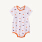 Beaufort Bonnet Short Sleeve Patton Play Bubble--Tiger Triumph with Clemson Orange