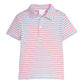 Little English Short Sleeve Polo - Primary Stripe