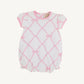 Beaufort Bonnet Junie B. Bubble--Tradd Street Stripe/Pier Party Pink