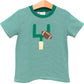 Jellybean Down, Set, Hut Shirt--Green Stripe