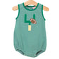 Jellybean Down, Set, Hut Bubble--Green Stripe