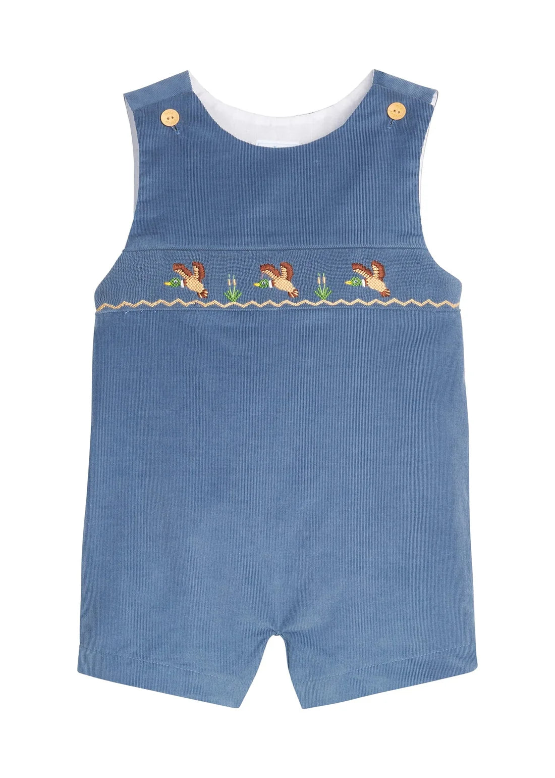 Little English Smocked Vintage John John--Flying Mallard