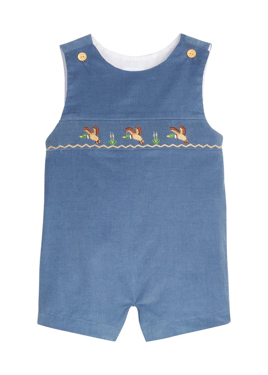 Little English Smocked Vintage John John--Flying Mallard