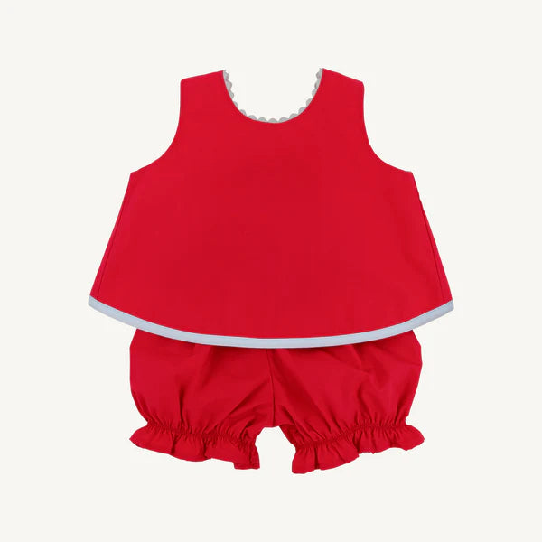 Beaufort Bonnet Susanne Swing Top Set--Richmond Red/Nantucket Navy