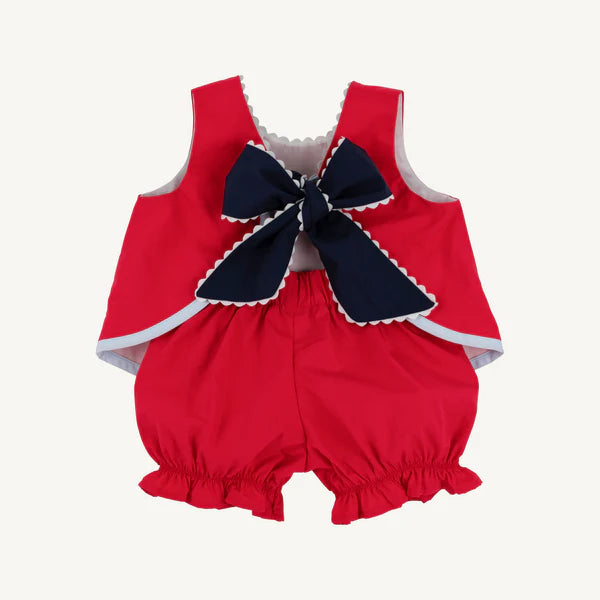 Beaufort Bonnet Susanne Swing Top Set--Richmond Red/Nantucket Navy