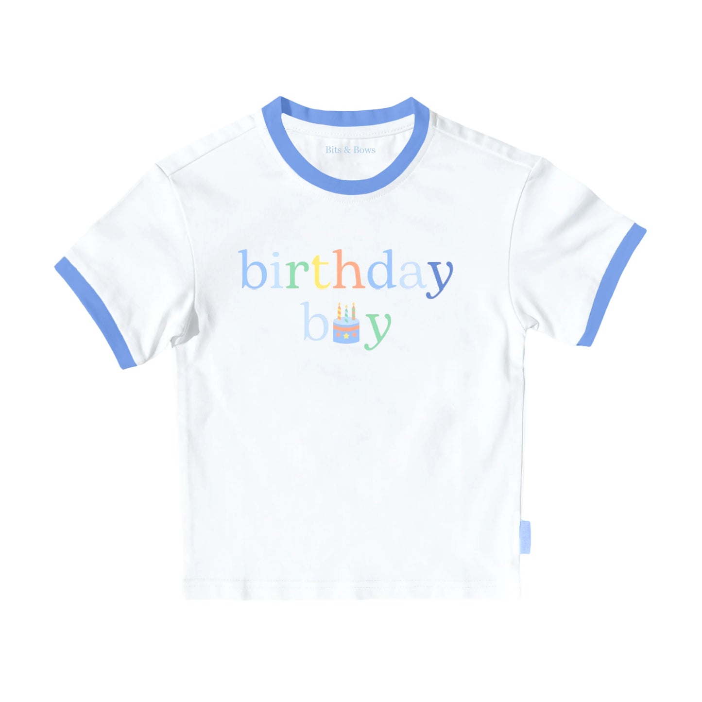 Bits & Bows Birthday Boy T-Shirt