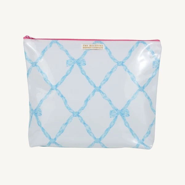 Beaufort Bonnet Duchess Ditty Bag--Buckhead Blue Belle Meade Bow
