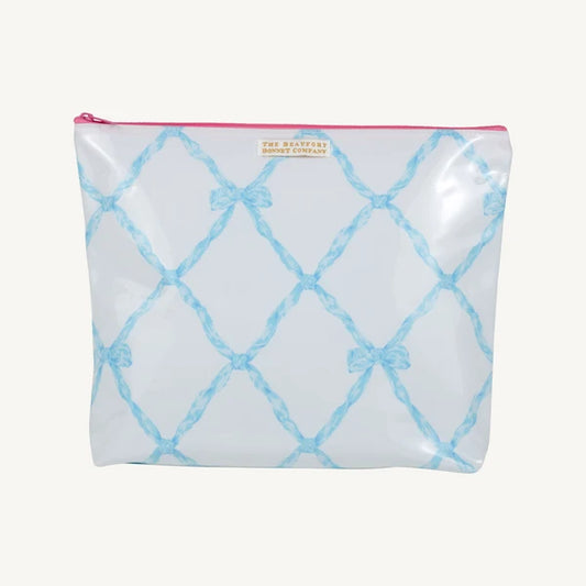 Beaufort Bonnet Duchess Ditty Bag--Buckhead Blue Belle Meade Bow