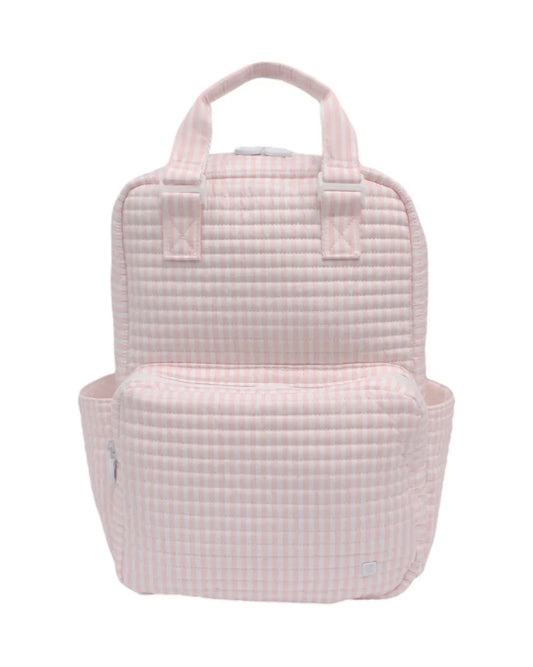 TRVL Design Quilted All You Need Bag--Pimlico Stripe Pink
