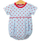Trotter Street Apple Print Bubble--Blue