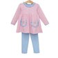 Trotter Street Flower Bouquet Pant Set