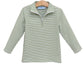Trotter Street Tucker Pullover--Green Stripe
