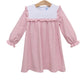 Trotter Street Marie Dress--Light Pink Stripe