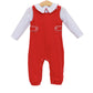 Trotter Street Elijah Jon Jon Set--Red