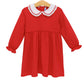 Trotter Street Eleanor Dress--Red