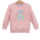 Trotter Street French Terry Pullover--Rainbow