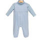 Trotter Street Archie Jon Jon Set--Light Blue Microgingham