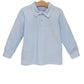 Trotter Street Jackson Polo--Light Blue Microgingham