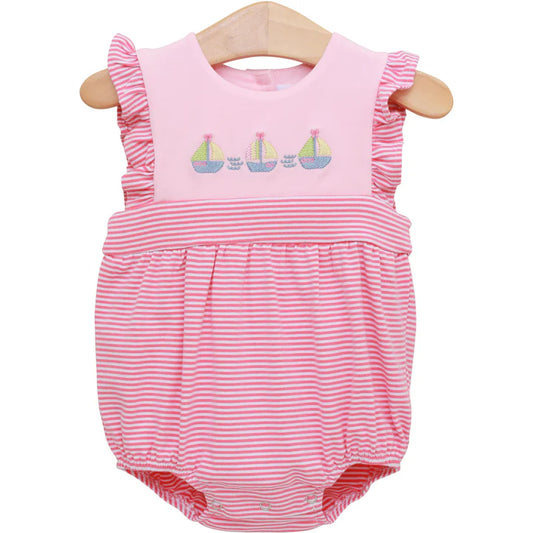 Trotter Street Set Sail Ruffle Sunsuit