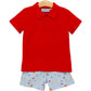 Trotter Street All-Star Polo Short Set