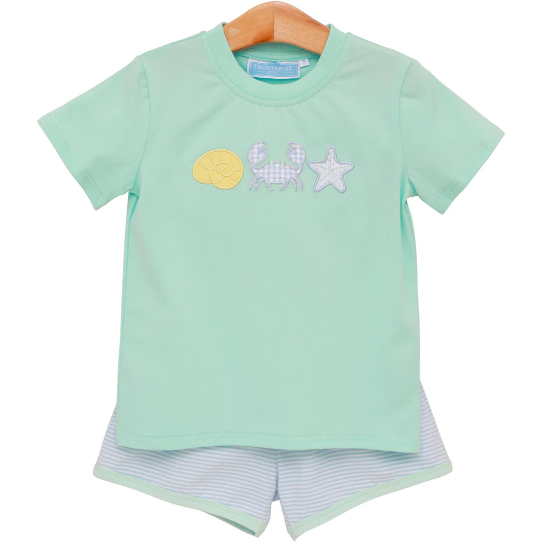 Trotter Street Under the Sea Short Set