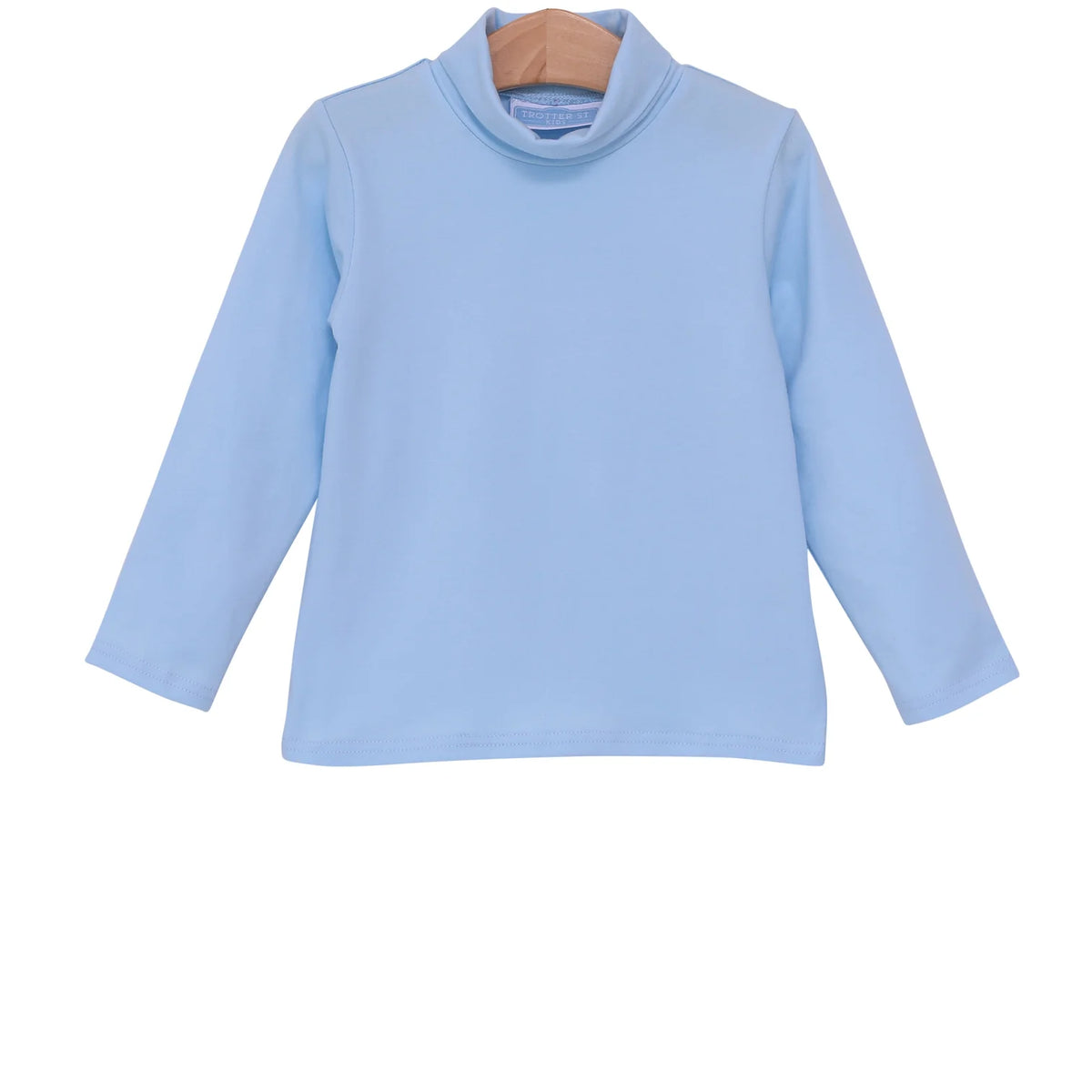 Trotter Street Taylor Turtleneck--Light Blue