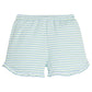Little English Tulip Knit Short--Greenview Stripe