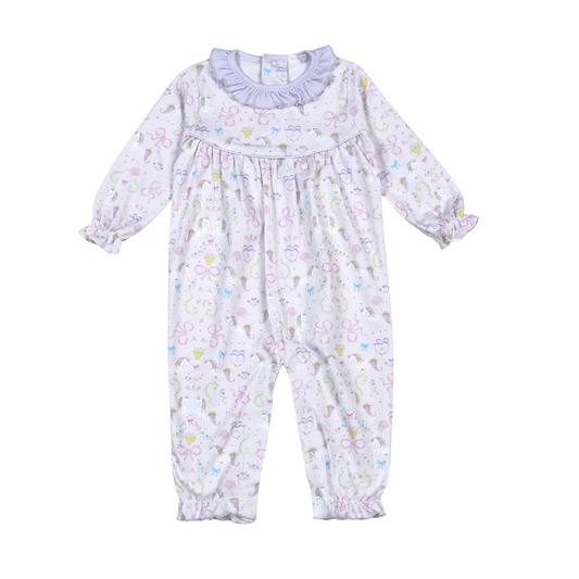 Baby Loren Unicorn Pima Romper